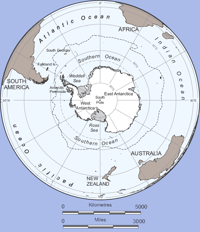 ancient maps of antarctica. Map of Antarctica.